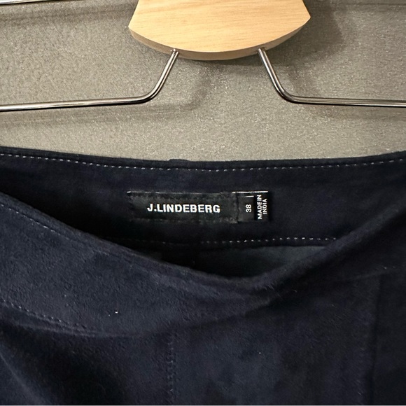 J.LINDEBERG stretch suede pencil skirt - Picture 4 of 5